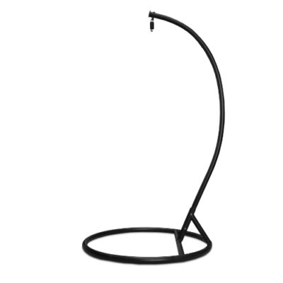 Rijoka Hanging Chair Stand – 265 lbs Capacity – 41 x 41 x 79 Inch – Indoor & Outdoor Swing Chair Stand - Black
