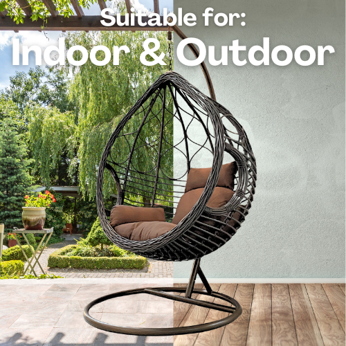 Rijoka Hanging Chair Egg Deluxe – Luxury Indoor & Outdoor Swing Chair - Build Your Own - Image 8