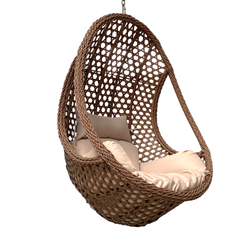Rijoka Hanging Chair Cushion – Sand - Image 5