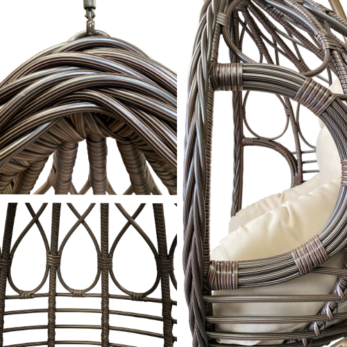 Rijoka Hanging Chair Egg Deluxe – Luxury Indoor & Outdoor Swing Chair - Build Your Own - Image 10