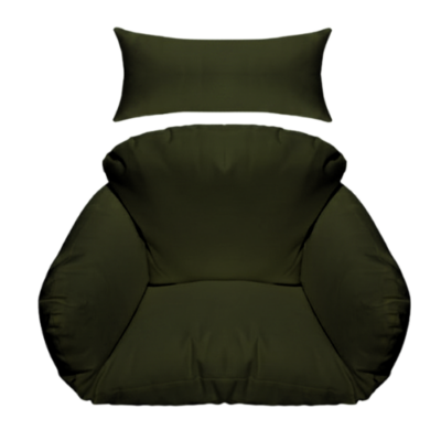 Rijoka Hanging Chair Cushion – Dark Olive Green